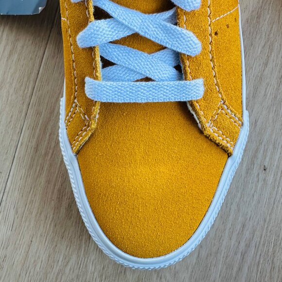 ⭐Converse One Star Pro OX Low Men Shoes 6.5 Mustard Yellow Suede Sneaker A09231C - Picture 10 of 10